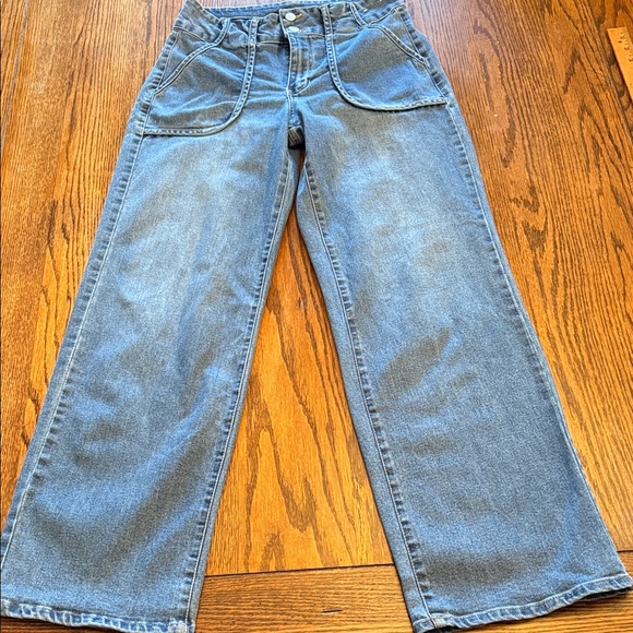 d. jeans Denim - D.Jeans Wide Leg Jeans Size 6 High Rise Y2K Utility Denim
